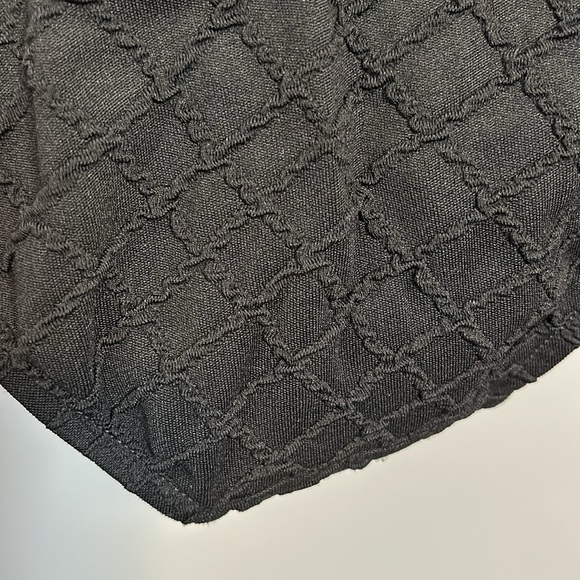 Vintage Black one piece swimsuit with gold tone buttons size small - Picture 6 of 15